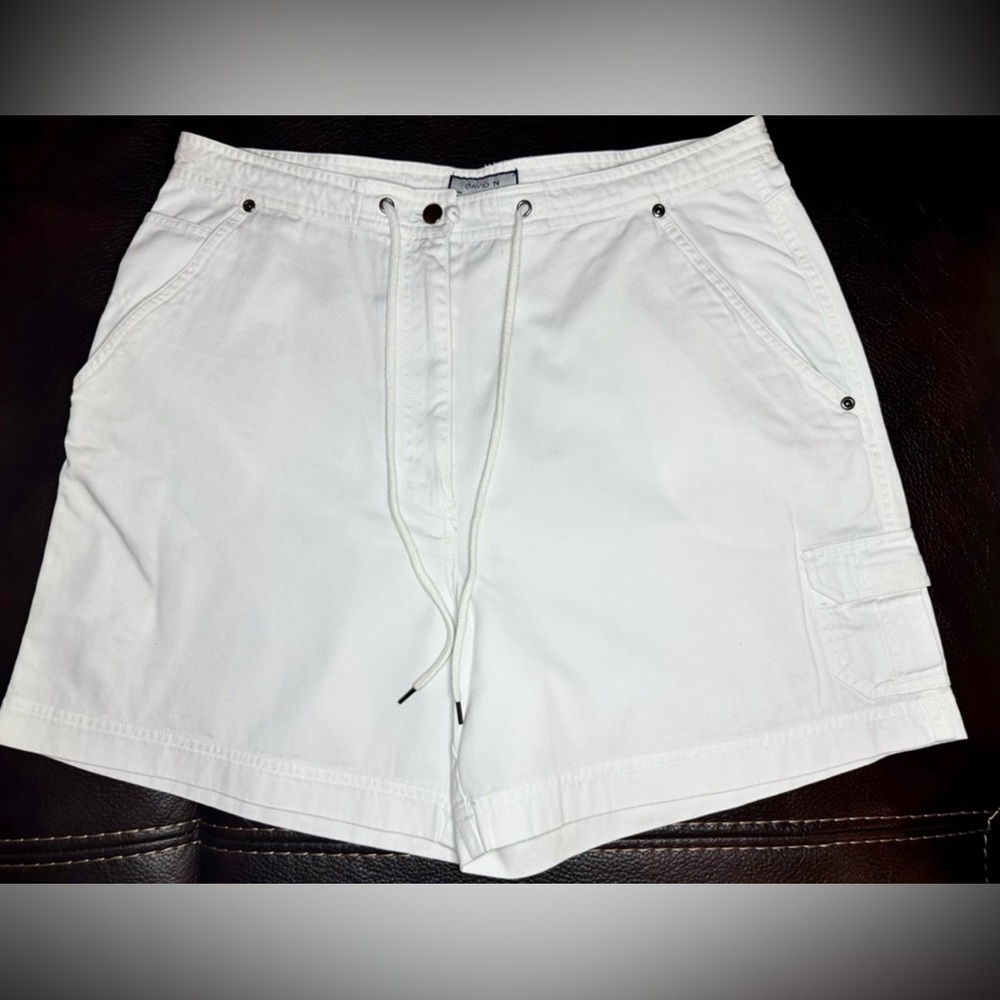 David N Sport white Shorts Size 14